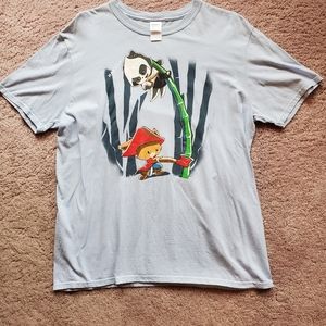 The Furry Assassin's Shirt Men's size L EUC